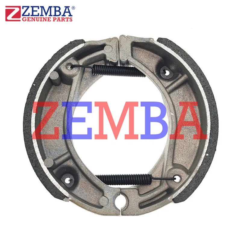 BLACK SHEEL ASBESTOS FREE BRAKE SHOE 110*25 FOR HONDA C70 ECO100 XL185 WIN100 BIZ100 SMASH110 C110 JH70 PX110 MAX110 MOTORCYCLE