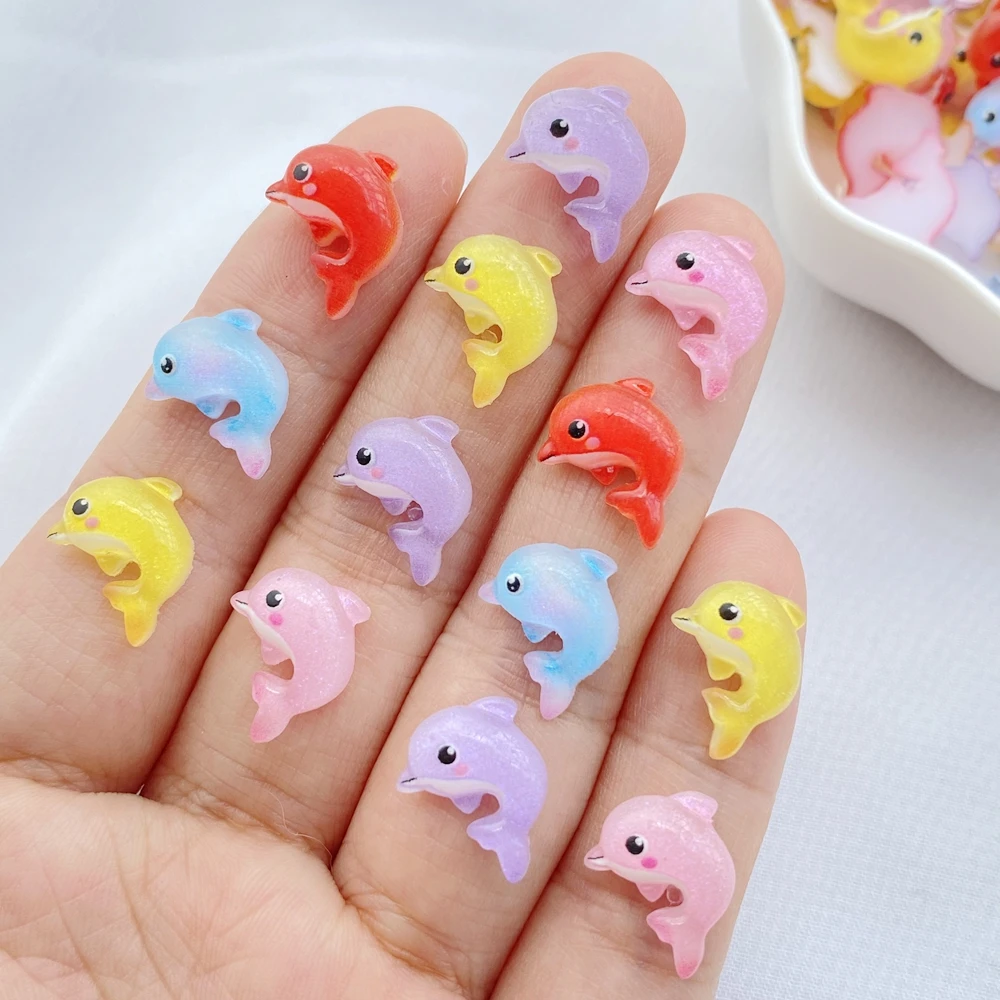 50 pieces/batch cute cartoon cat nail art decoration resin bow series nail accessories DIY 3D charm