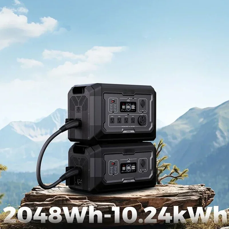 가정용 휴대용 태양광 발전기, Lifepo4 배터리, 3000W Tragbare 발전소 충전, 2000W, 2500W