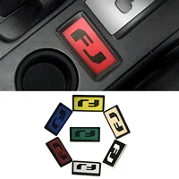 Para Toyota fjCruiser etiqueta de letras FJ cruiser accesorios interiores personalidad modificada etiqueta de cristal modificación de decoración