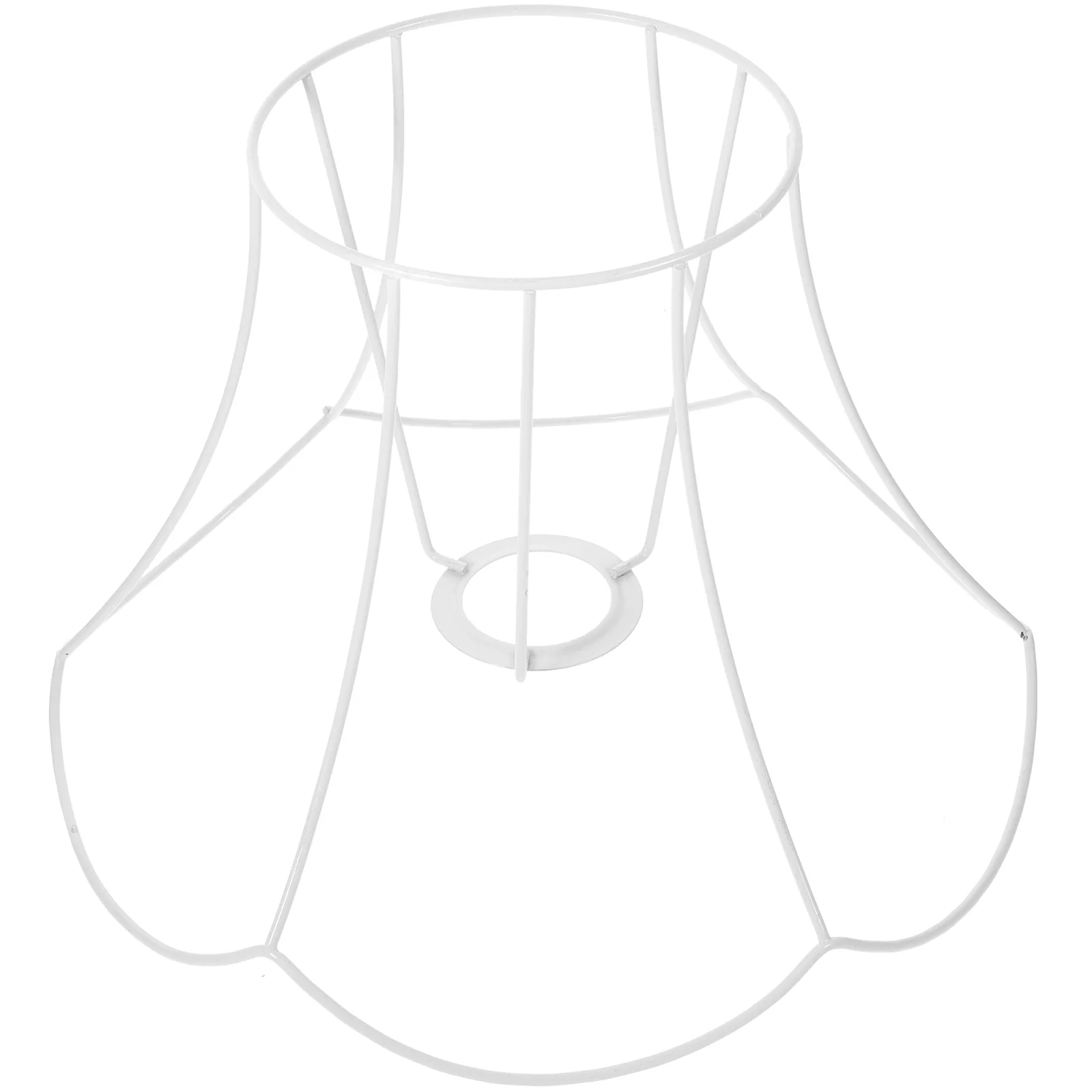 

DIY Lampshade Frames Metal Desk Lamp Frame Sturdy Safe European Style Table Light Racks Home Office Cafe Decorative