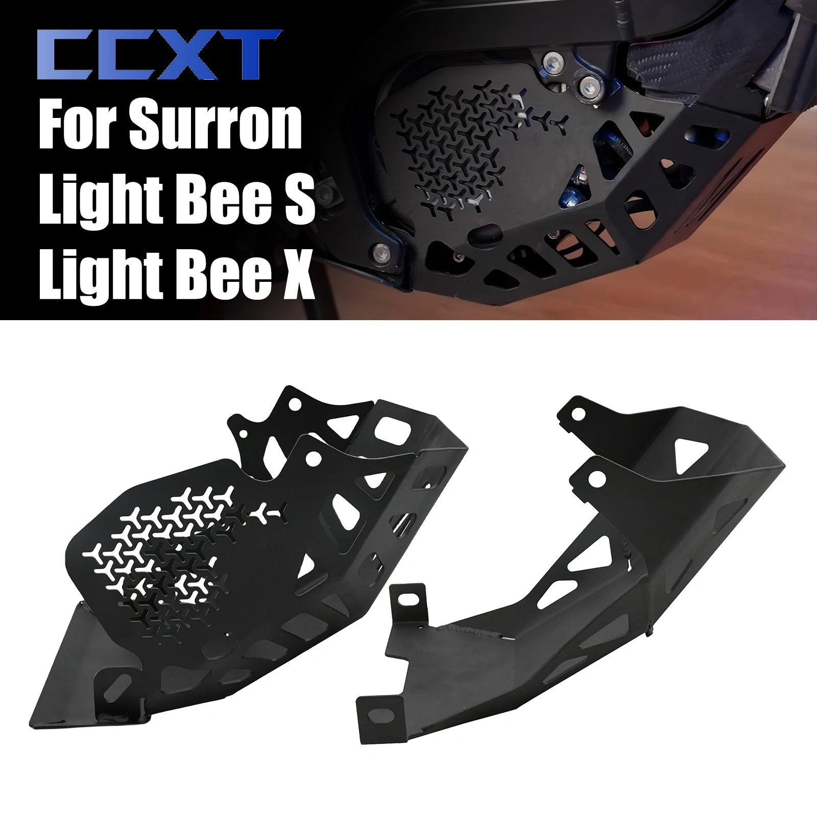 

Electric Motorcycle Motor Protection Cover Shield For Sur-Ron Sur Ron Surron Light Bee Electric Motocross Dirt Bike Universal