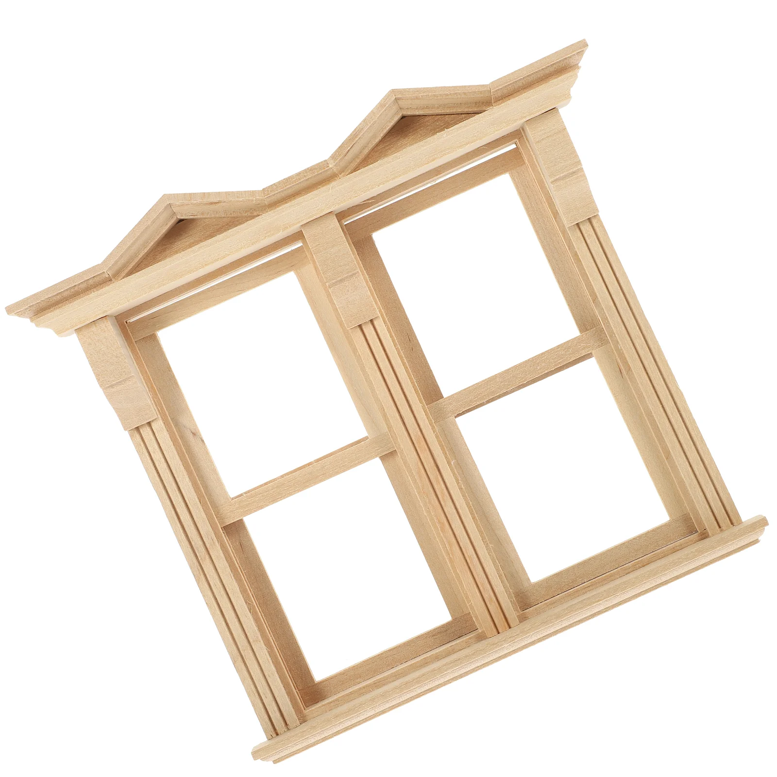 Tiny Homes Dollhouse Miniature Furniture Door and Window Model Wooden Scene Ornaments Sliding Miniatures Things Accessories