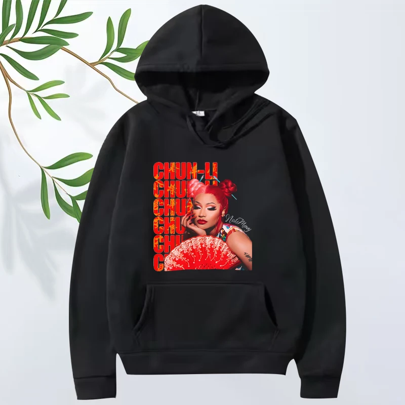 

Nicki Minaj fashion classic graphic hoodie 2025 new men women funny vintage Long sleeve streetwear print oversized hoodie unisex