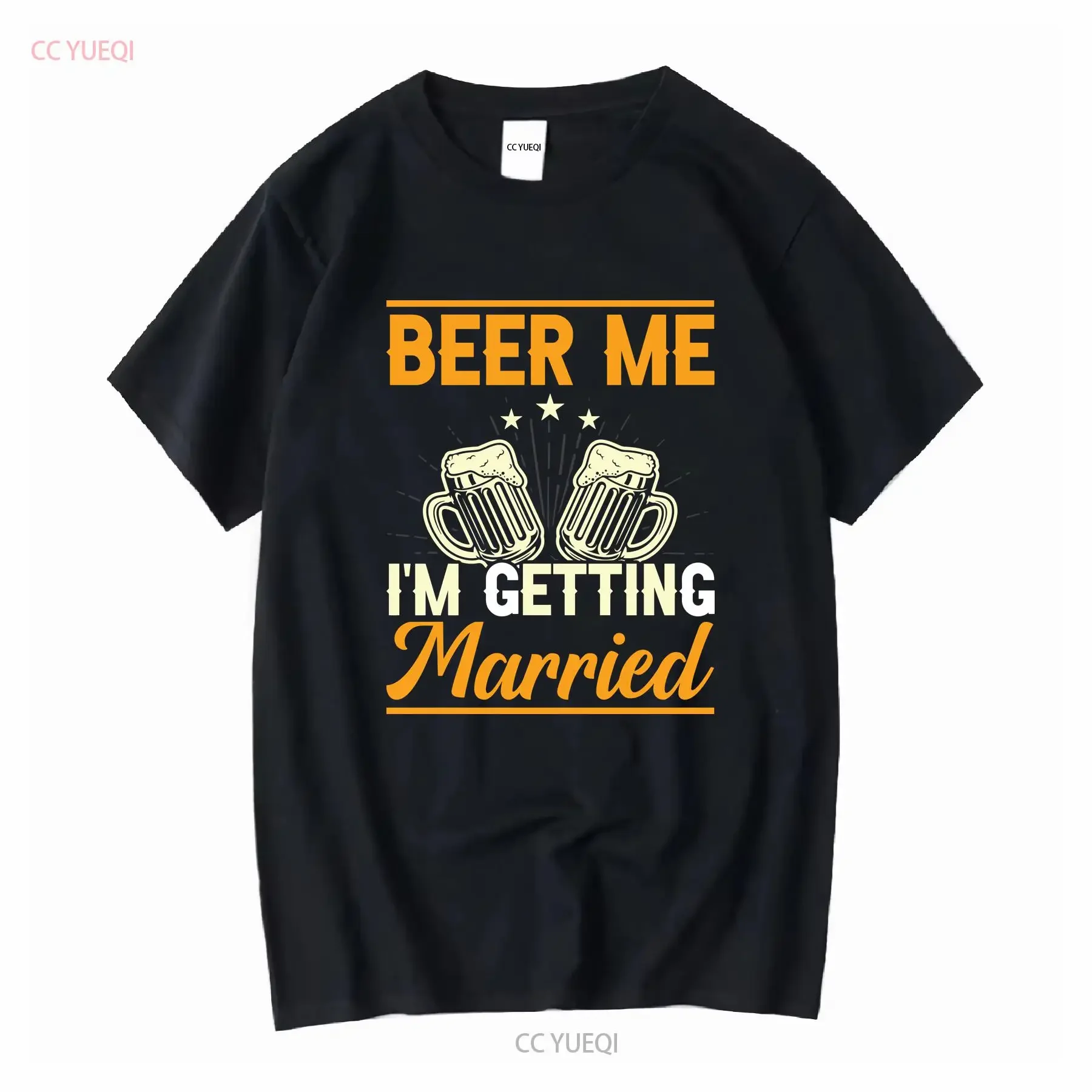 Beer Me Im Getting Married T Shirt Groom Funny EngagemenT Bachelor To Be For long or short sleeves vintage Washed Casual