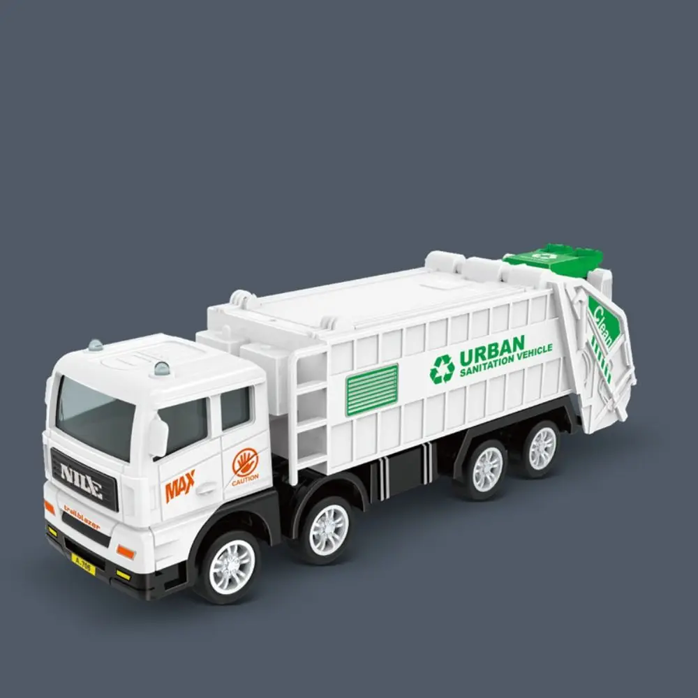 Cleaning Sprinkler Garbage Truck Toy Rescue Car Sanitation Vehicle Simulation Car Toy Plastic Clean Trash Car Toy Model