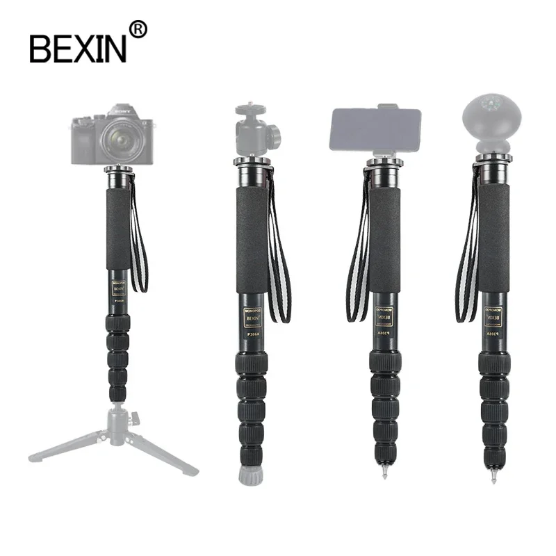 Aluminium monopod camera video stand professional monopod travel portable tripod monopod  photo shooting dslr stick for camera