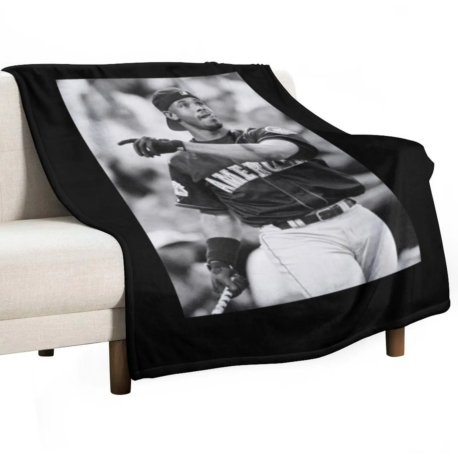 

Ken Griffey Jr T-ShirtKen Griffey Jr Throw Blanket Single Sofa Throw for winter Travel Blankets