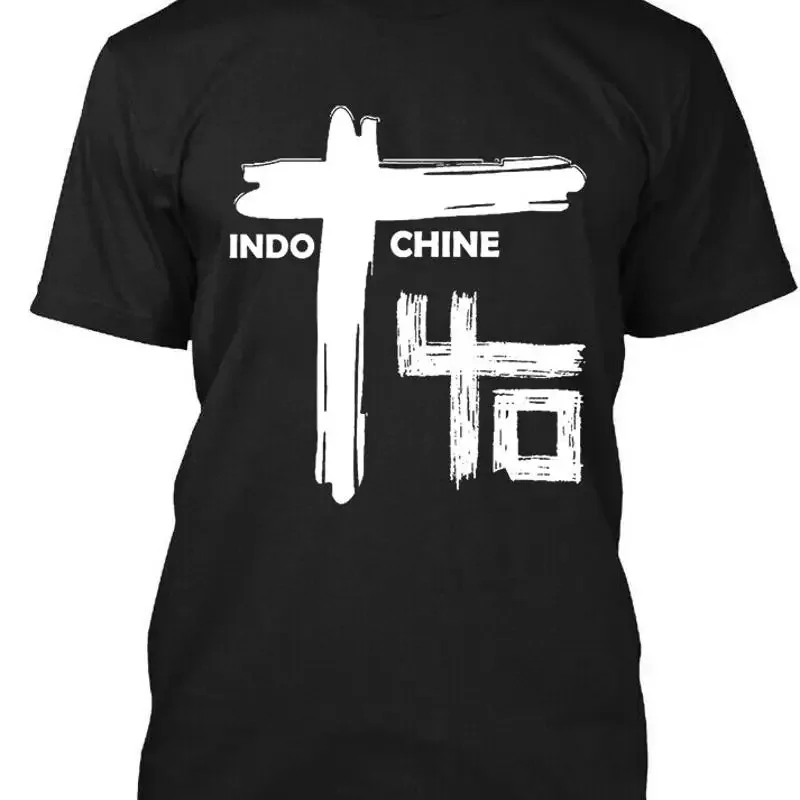 New Popular Indochine French Art Retro Vintage Logo T Shirt Size S 4Xl