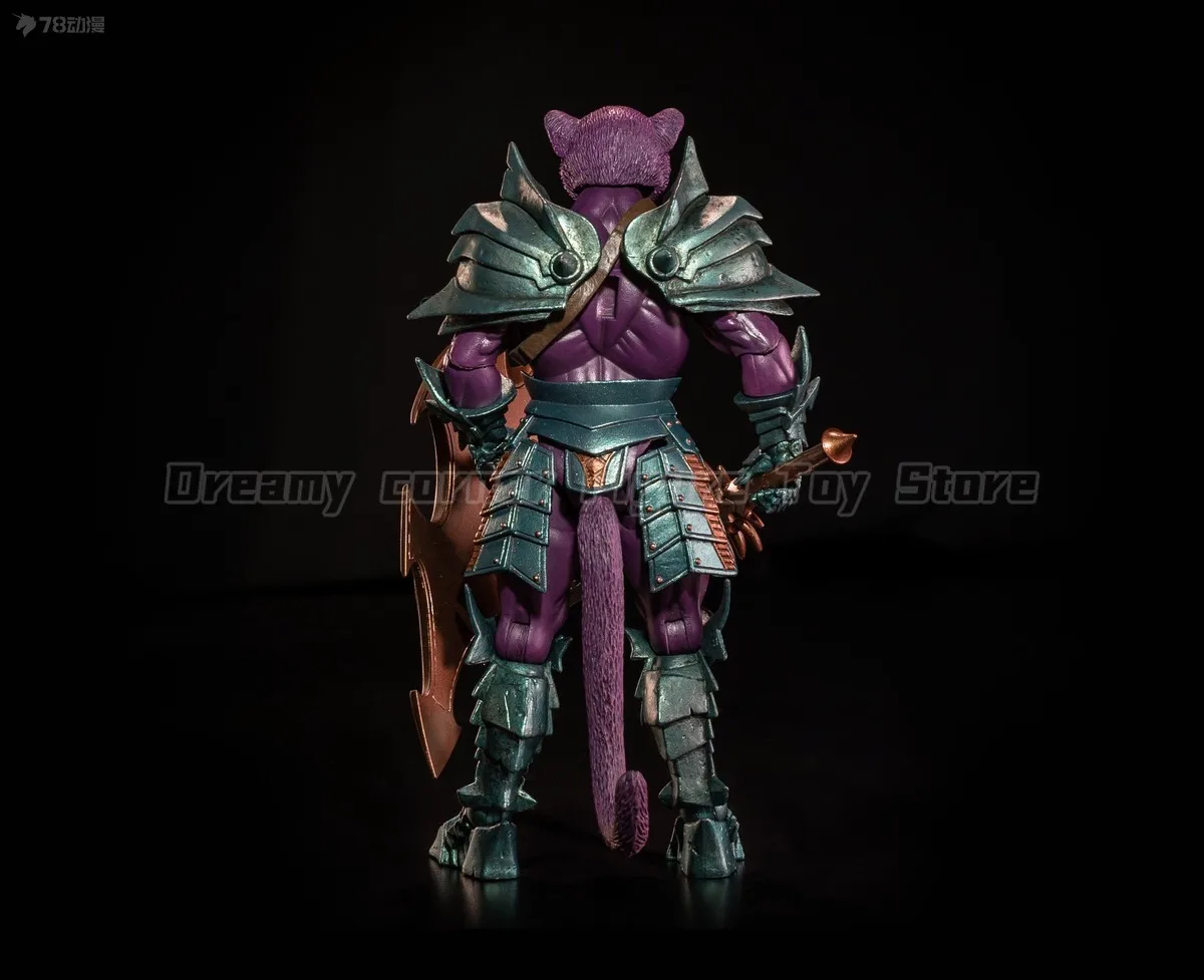 【ในสต็อก】ต้นฉบับสี่ Horsemen Studios Mythic Legions Purrplor 1/12 ตัวเลขการกระทําของเล่นคอลเลกชัน