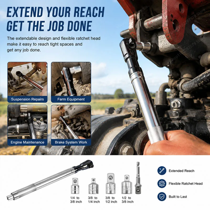 extended-ratchet-wrench-high-torque-car-repair-tool-forward-and-reverse-wrench-1-2-inch-repair-tool-suitable-for-small-spaces