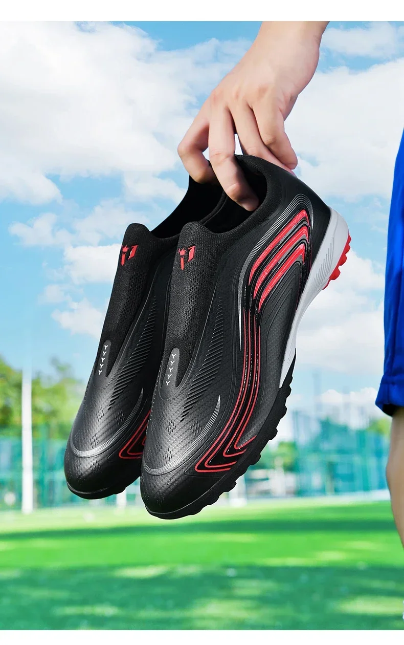 Neue Herren-Fußballschuhe TF/FG Professionelle Unisex-Fußballschuhe im Sonderangebot Ultraleichte Hochwertige Fußballschuhe Damen-Stollenschuhe Sneaker – Detail 33