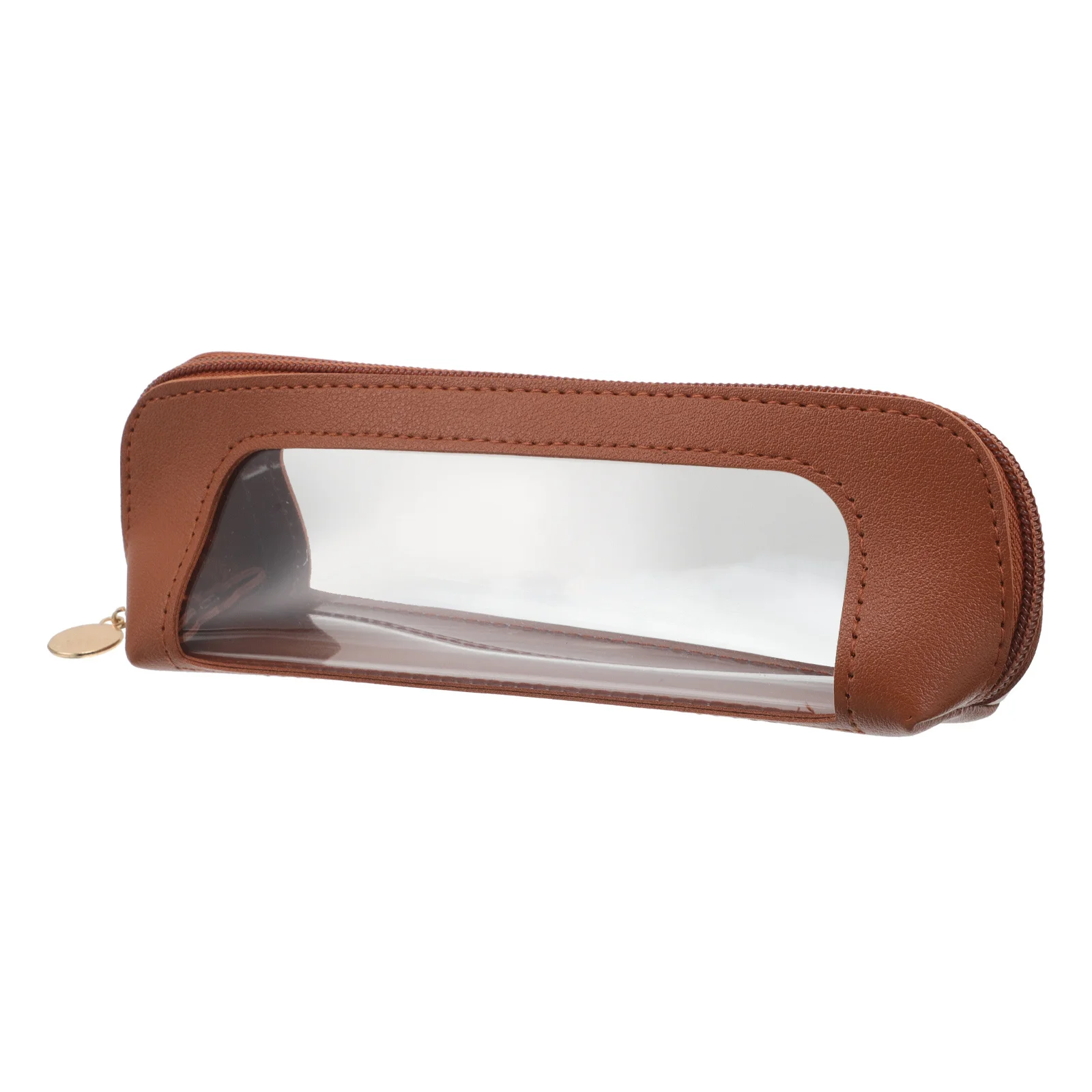 

Travel Makeup Brush Bag Compact Clear Pouch for Easy Carry and Quick Access Organizer Case for Brushes Eyeshadow Pencils on The