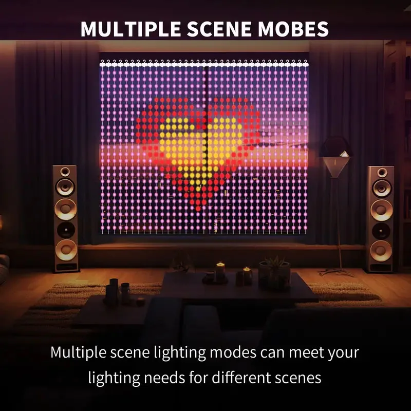 400LED WiFi أضواء الستار الذكية مع Alexa Google Home APP التحكم في وضع الموسيقى IP65 مقاوم للماء في الهواء الطلق زينة عيد الميلاد الخفيفة