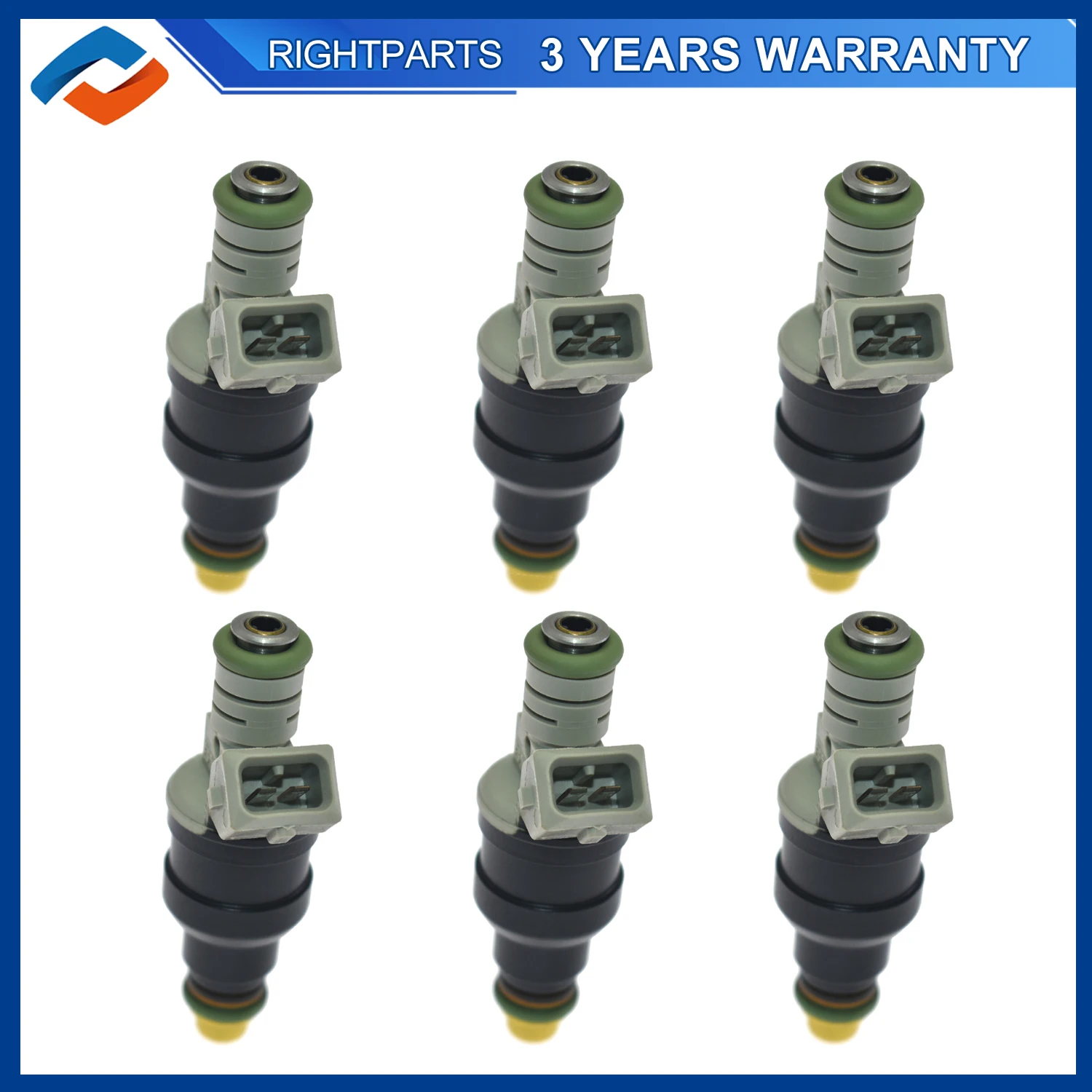 6Pcs 0280150710 Fuel Injector For Ford Ranger 2.9L 3.0L E-150 E250 E-350 F150 F250 F350 1985-1997 CM4670 F03E-A2B 0280150210