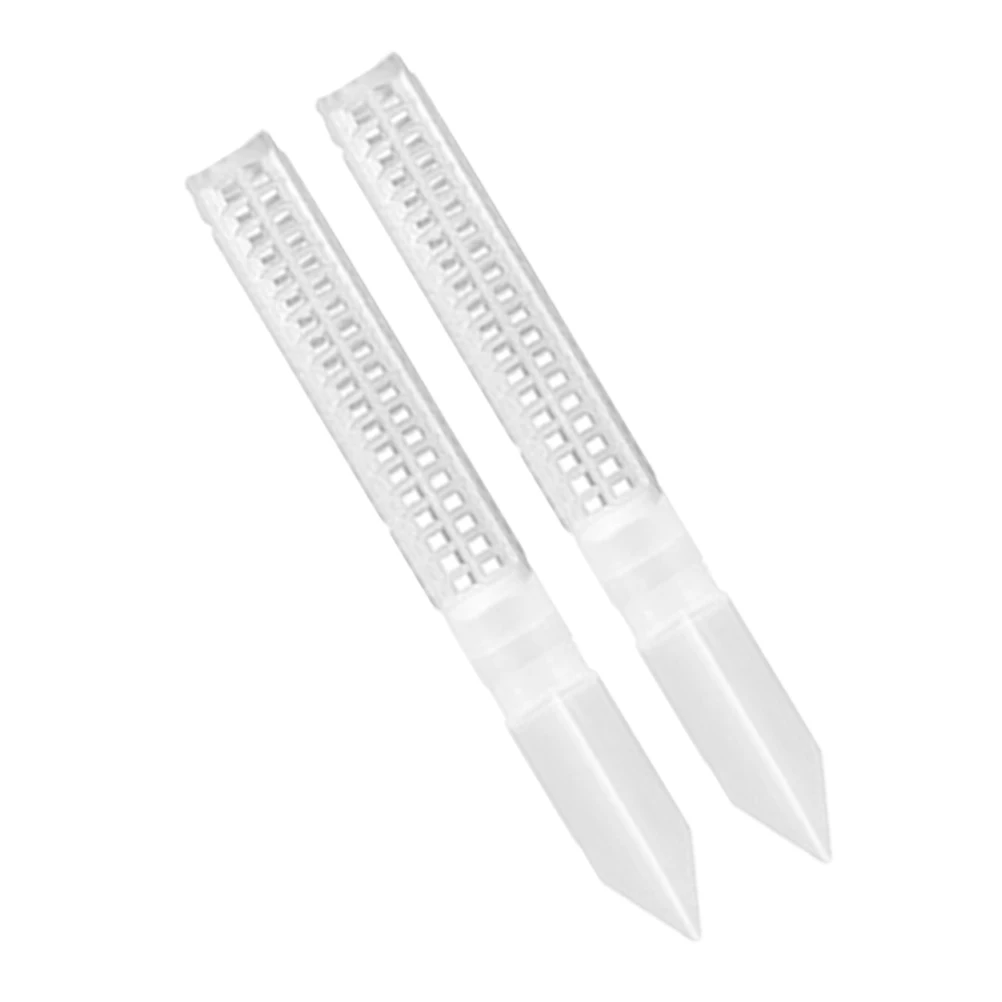 

2Pcs Moss Pole Climbing Plant Holders Embedded Plastic Trellis Support for Indoor Outdoor Vines Tomatoes Cucumbers