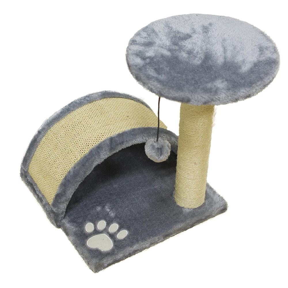 

Small Size Dark Grey High Quality Cat Furniture Scratches Scratcher Tree Toys