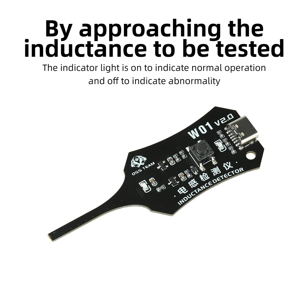 Intelligenter Induktionstester für Motherboard-Spulen mit Typ-C-Schnittstelle für Handy-Reparatur und Fehleranzeige – Detail 4