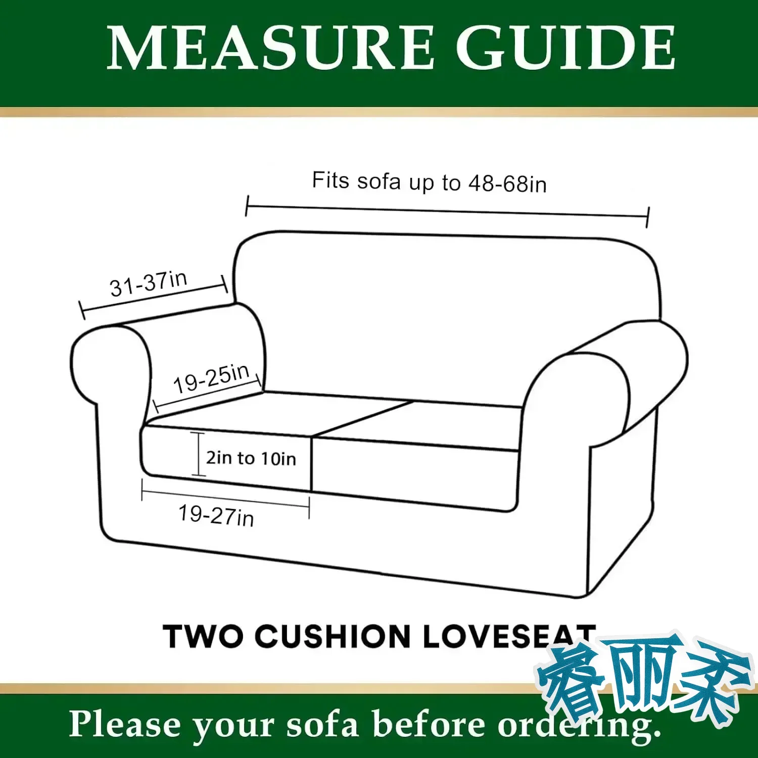 Stretch Sofa Slipcover 1/2/3 Seater Separate Cushion Couch Cover Washable Printed Sofa Furniture Cover For Living Room Removable