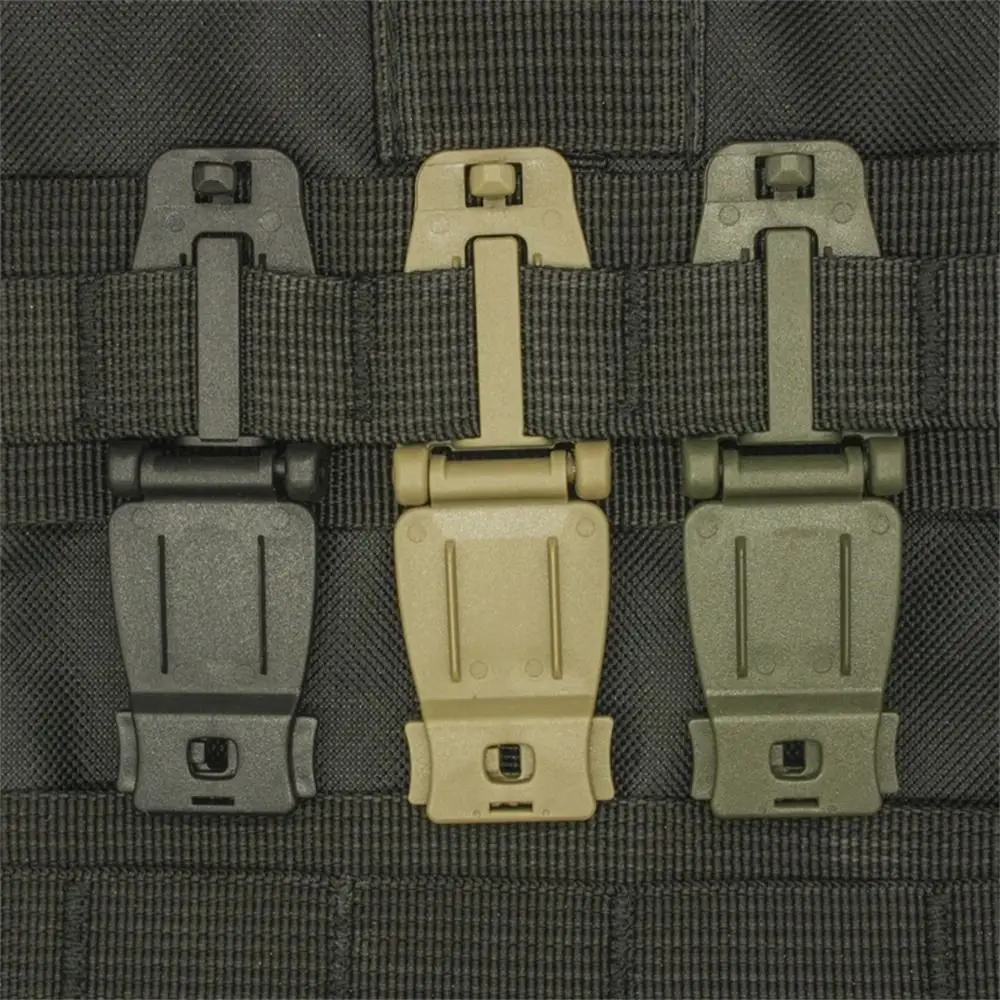 

Strap Link Molle Strap Carabiner Clasp Hiking Backpack Bag Connect Molle Webbing Strap Backpack Webbing Clip Camping Bag Buckle
