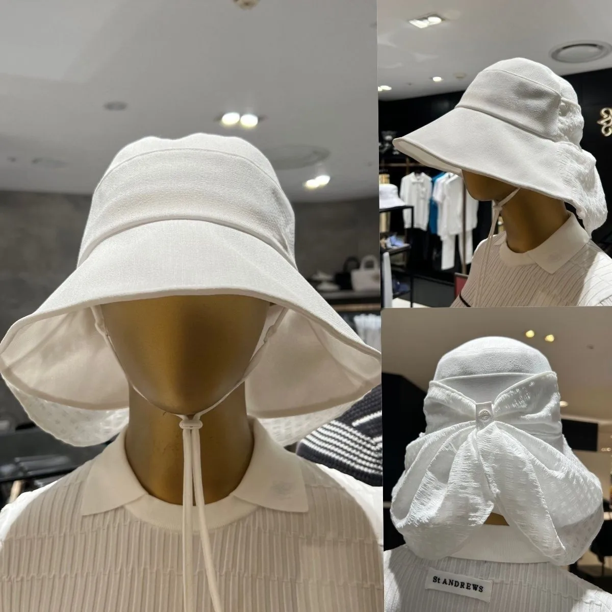 

Women's Golf 2026 New Arrival: Sun-Protective Bucket Hat—Stylish, Sporty, Bow-Adorned, Versatile Hat