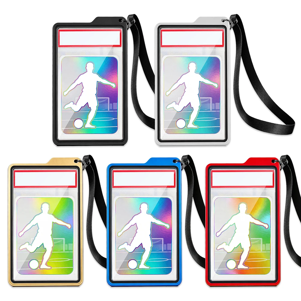 

For PSA 35PT Metal Magnetic Graded Card Magnetic Slab Protector Case+Strap