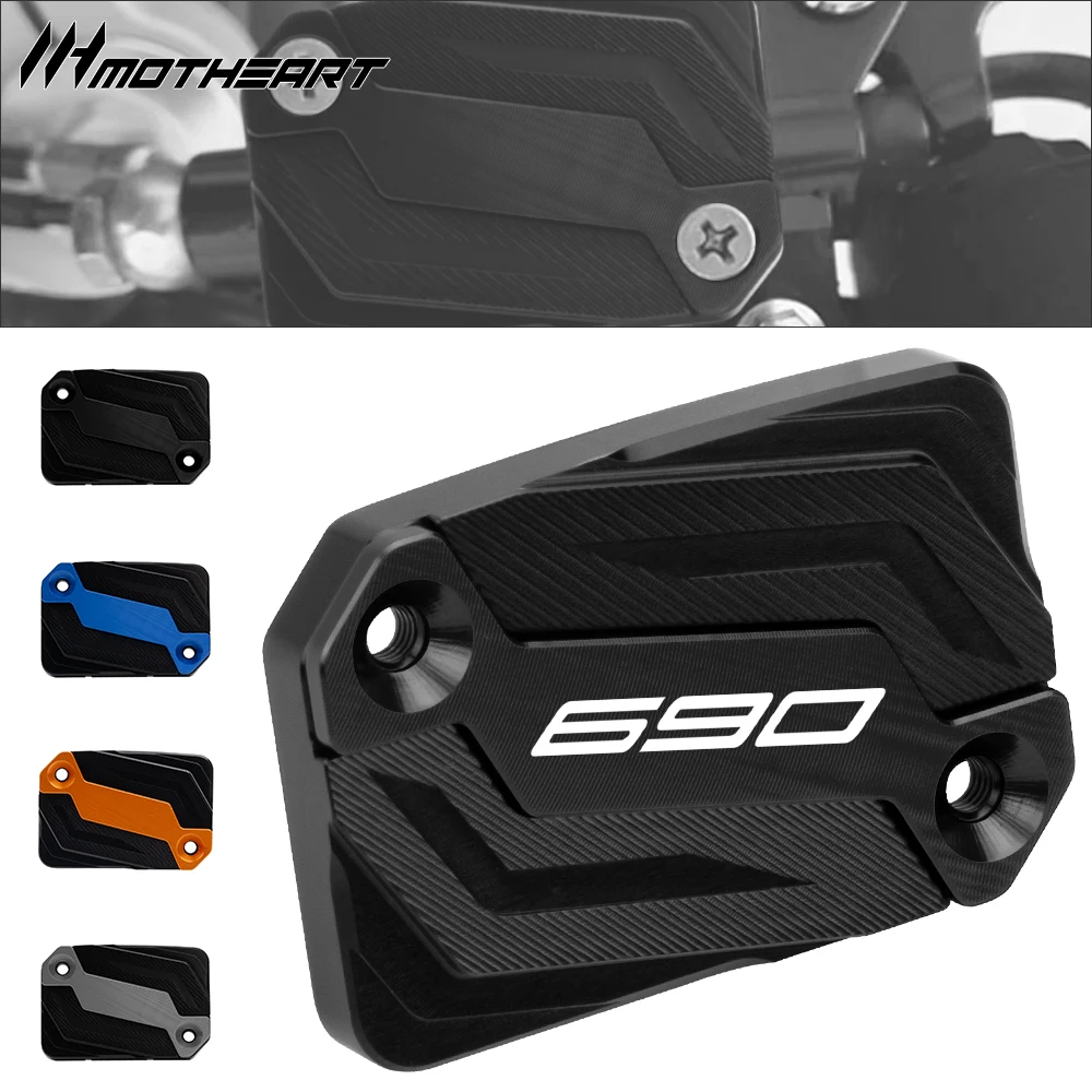 Front Brake Fluid Reservoir Cap for 690 SMC R 2012‑2014 690 Duke 2008‑2013 690 Duke R 2010‑2014 Corrosion Resistant Accessories