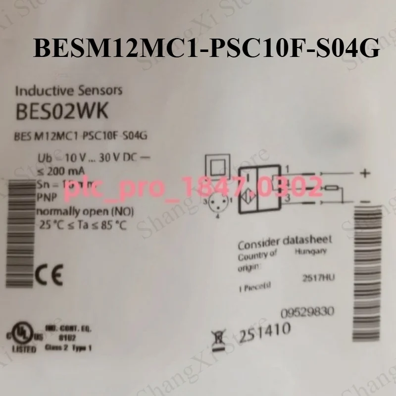 1PC Brand New BES M12MC1-PSC10F-S04G BES02WK Proximity Switch Fast Delivery