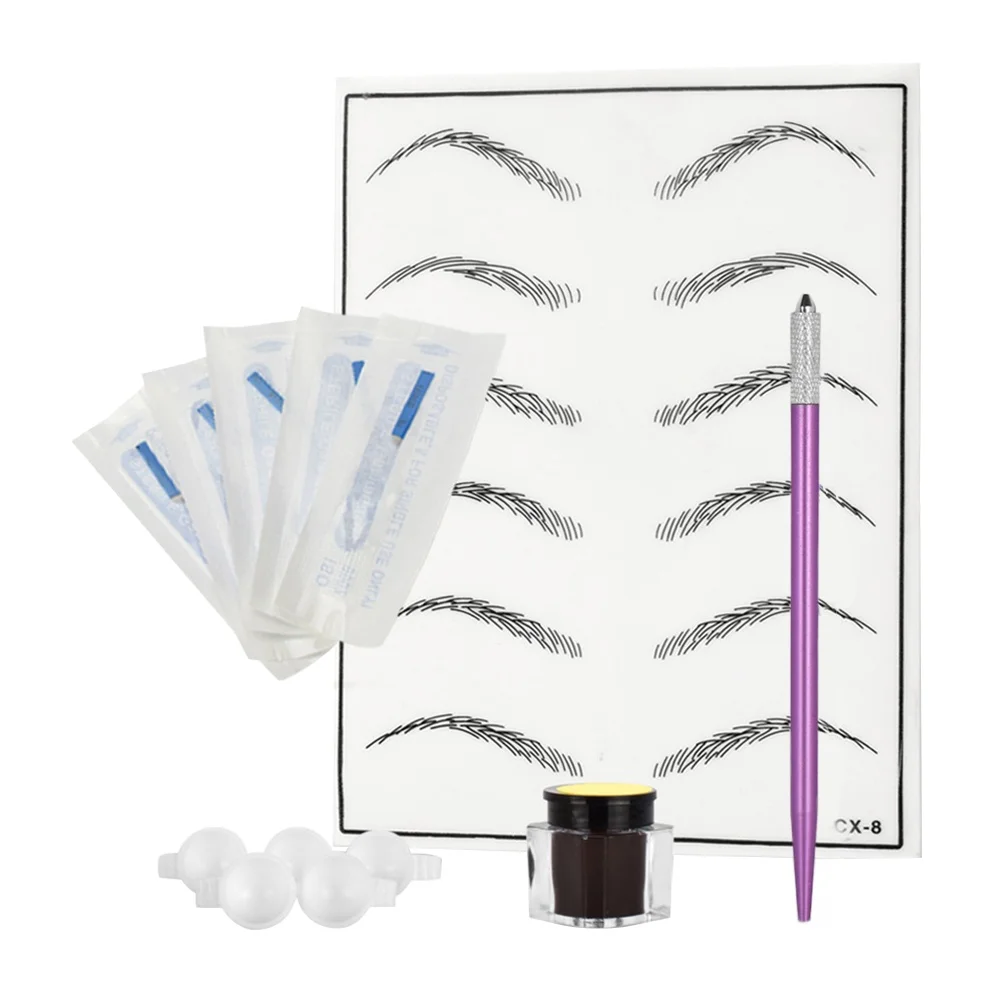 

Eyebrow Set Eyebrow Microblading Set Eyebrow Pen Set Eyebrow Manual Pen Set Eyebrow Practice Skin Kit