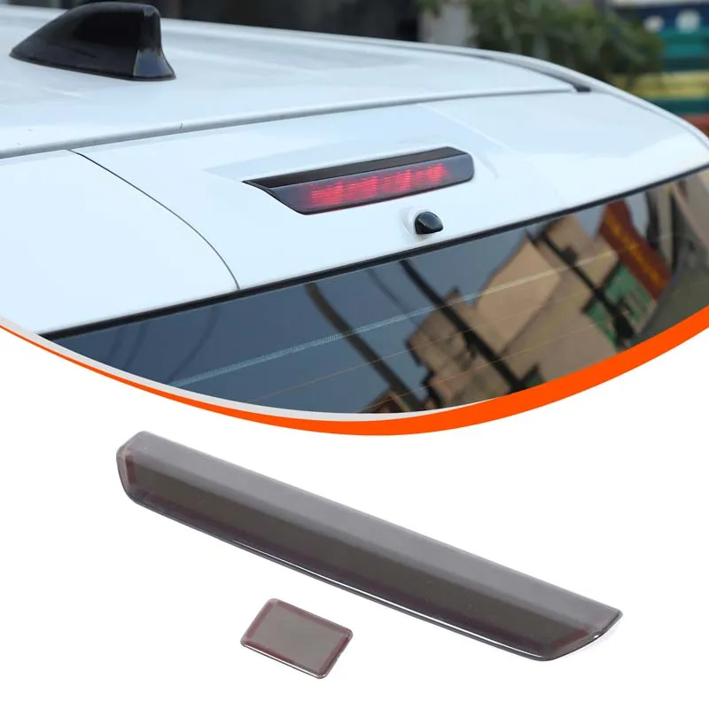 For Toyota Land Cruiser Prado LC250 Automotive High Mounted Brake Light/Rear Fog Light Smoked Black Sheet ABS Car Accessories
