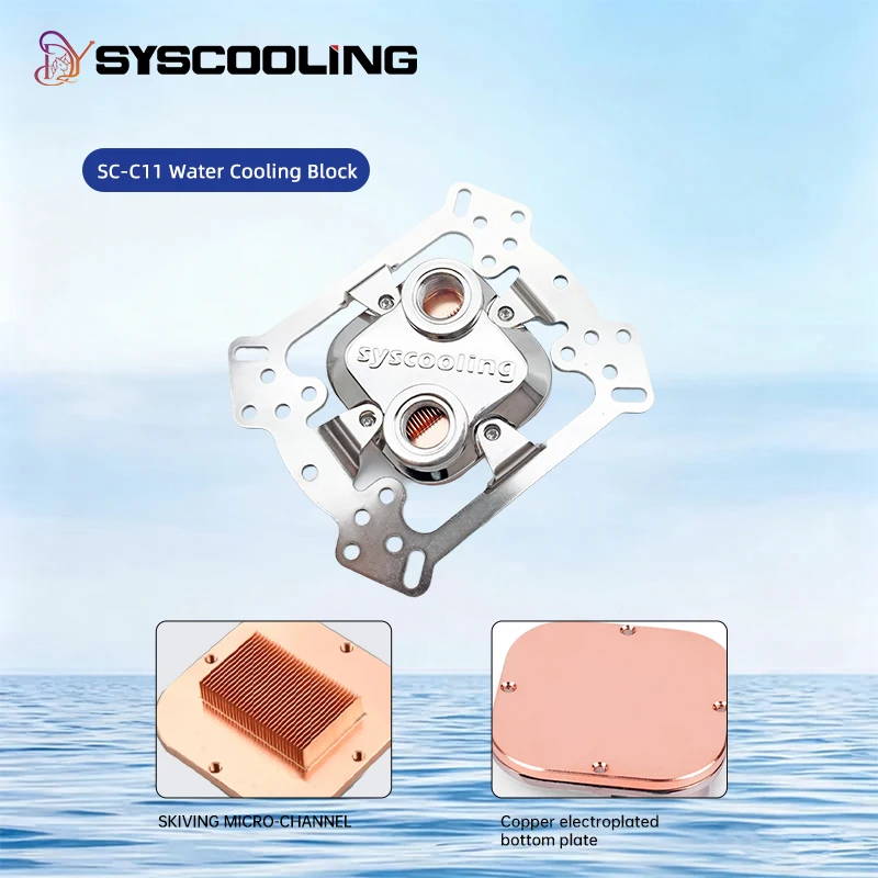 SYSCOOLING 91X Intel CPU Water Cooling Kit 360mm Radiator Integrated Water Pump Liquid Cooling System Combo Set for PC