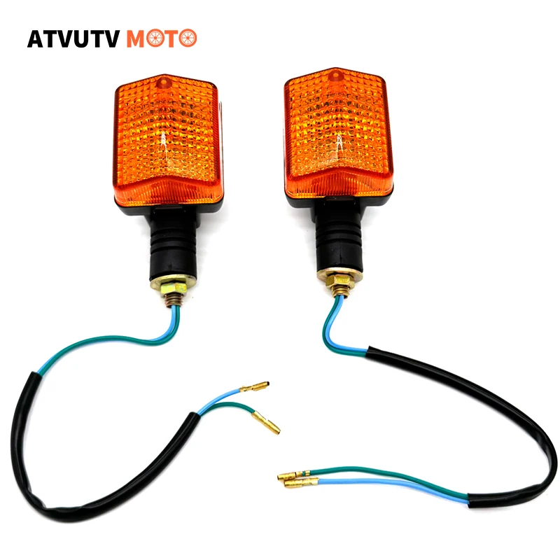 

1 Pair Motorcycle Front Rear Turn Signal Indicator Light For HONDA XR 650L 1993-2021 XR 250L 1991- 1996 12V
