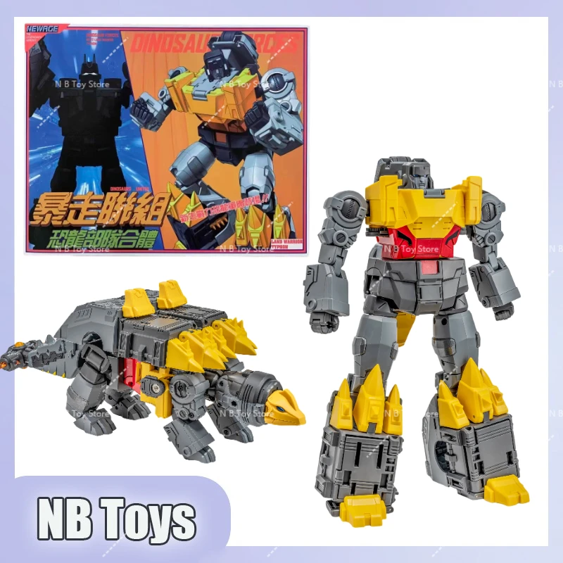 

【IN STOCK NOW】 Transformation Newage NA H72 Typhon Beast Dinoking G1 Action Figure With Box
