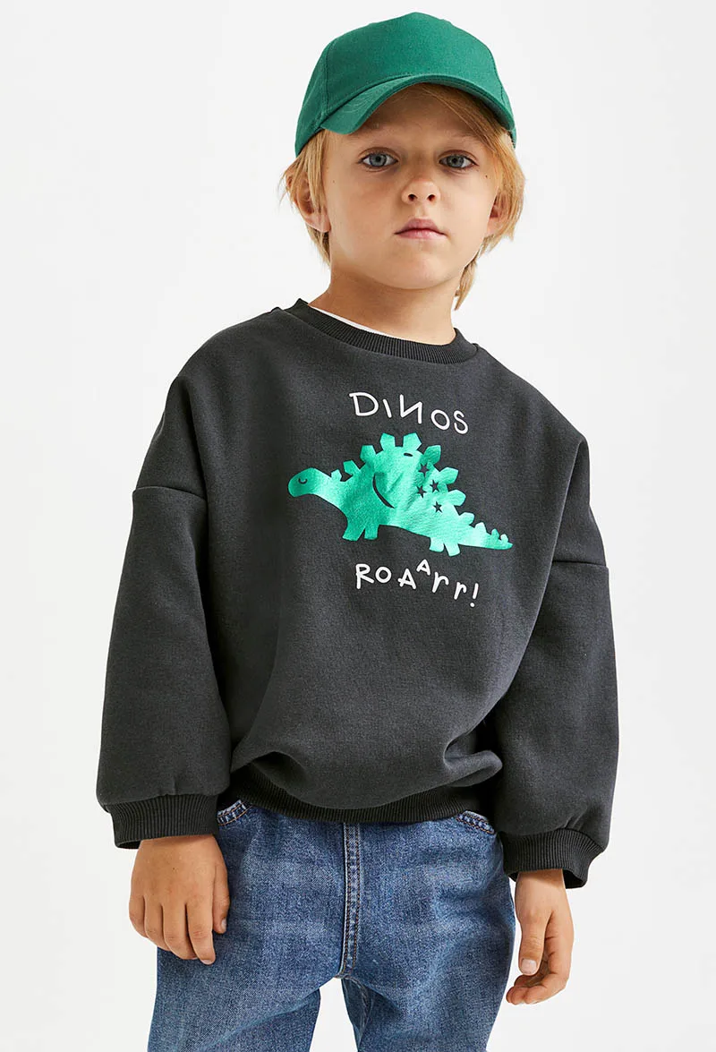 Kwaliteit Badstof Katoenen Baby Jongens Kleding Kids Cartoon Sweatshirts Blouse Tee Outwear Kids Jongens Trui Hoodies Kinderkleding