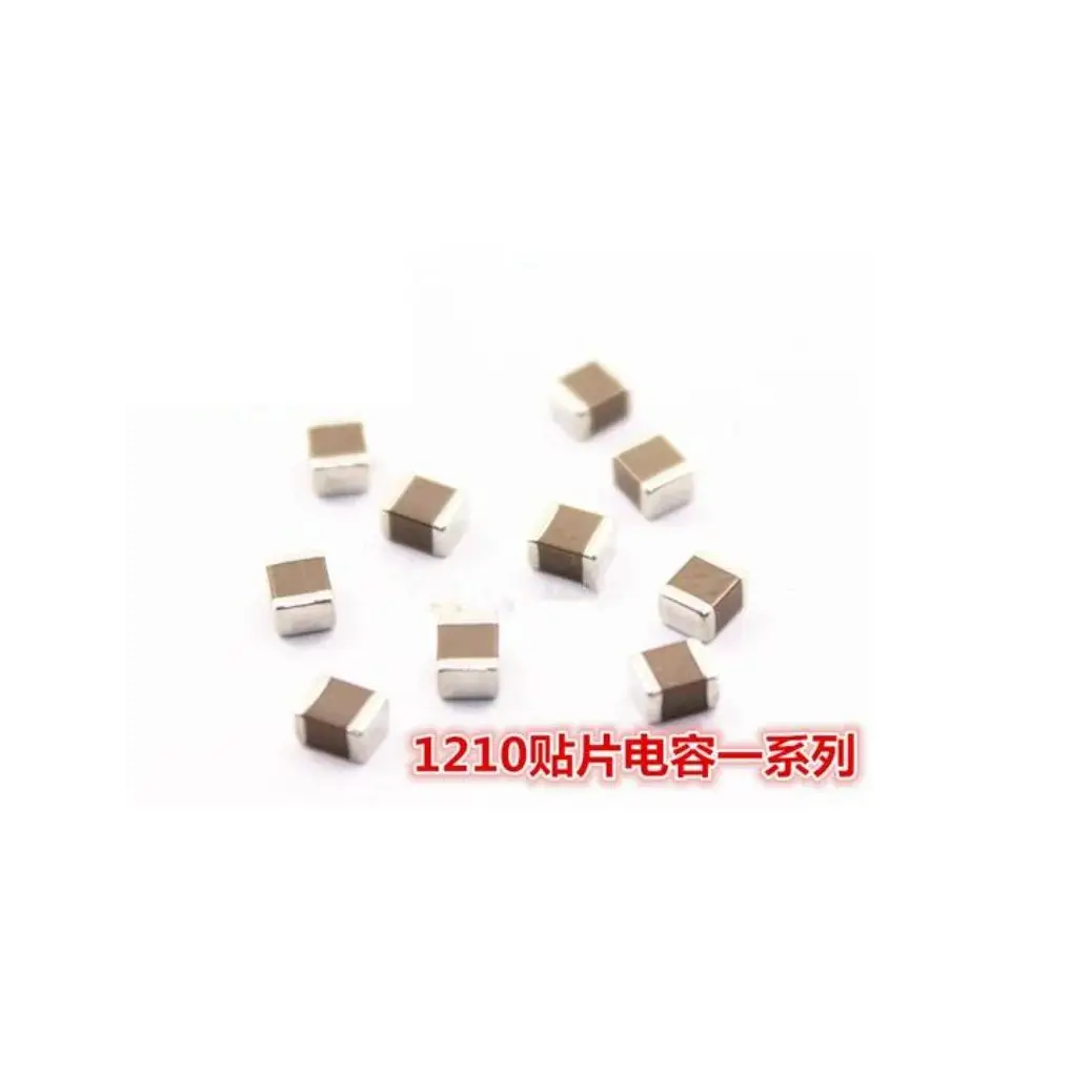 1000PCS/Disk 3225 Surface mount Capacitor 1210 100UF 107K 6.3V/10V/16V/25V/50V Accuracy 10%