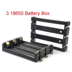 3 18650 Battery Storage Case SMD SMT THM 3S 18650 Battery Box 18650 Battery Holder with Bronze Pins