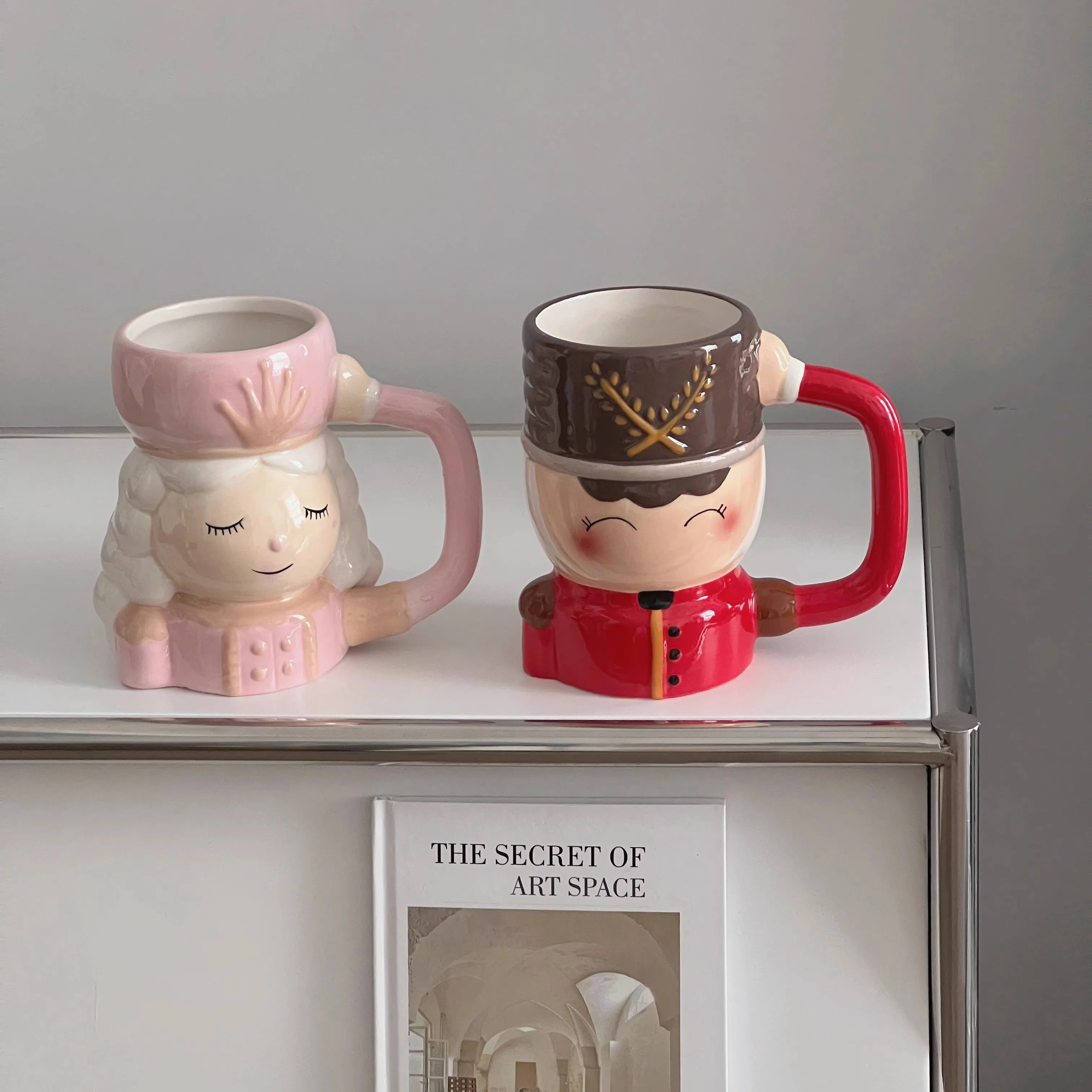 The soldier and the Princess Ceramics Mugs Coffee Mug Milk Tea Office Cups Drinkware the Best birthday Gift