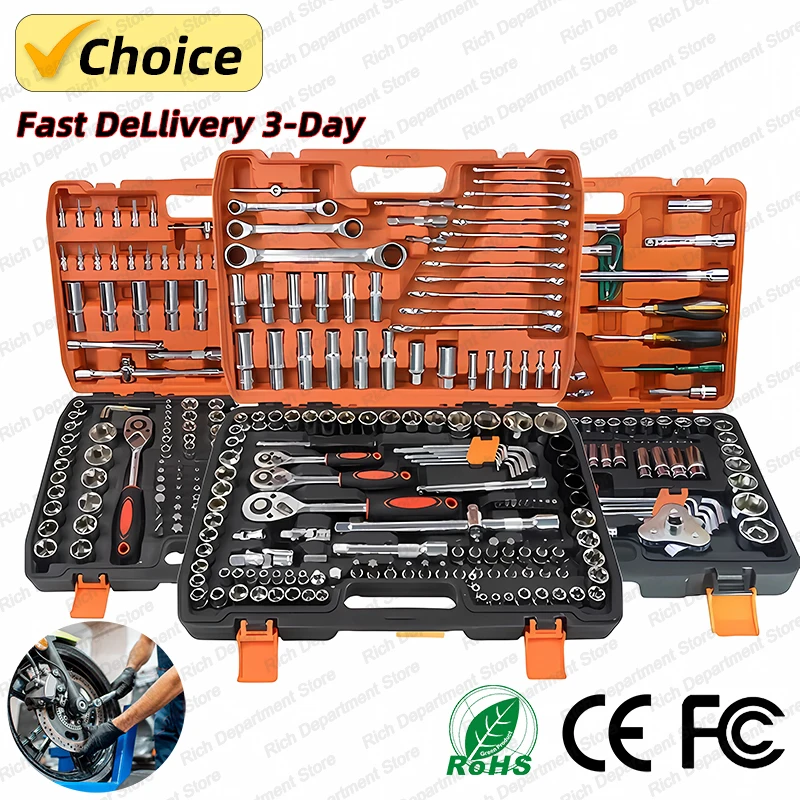 Newest Stainless Steel Automotive Repair Tool Kit - Essential Maintenance Accessories For Off-Road Motorcycles
