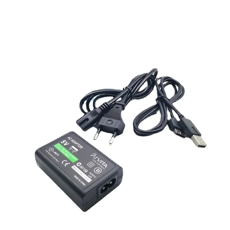 Chargeur mural 5V, prise ue, adaptateur secteur domestique, alimentation pour Sony PlayStation Portable, PSP 1000 2000 3000, câble de chargement