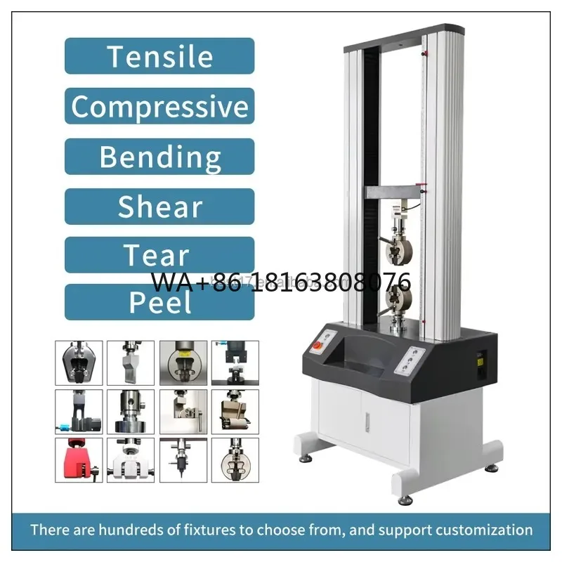 High-Precision PC Controlled Universal Tensile Testing Machine Designed for Compression Bending for Test of Composite