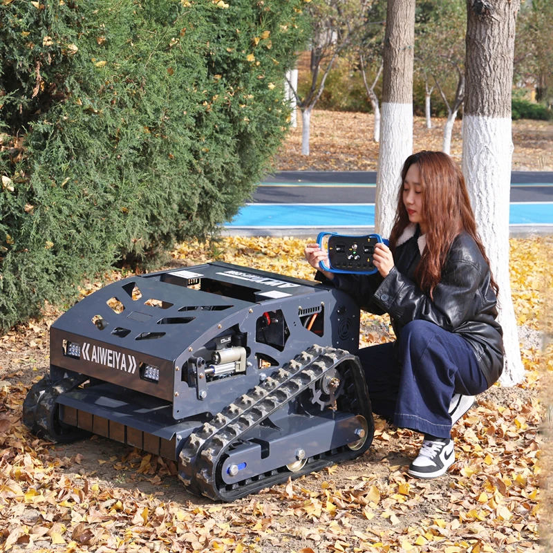 Customized High-Efficiency Household Mini All-Terrain Smart Remote Control Lawn Mower – High-Quality Design