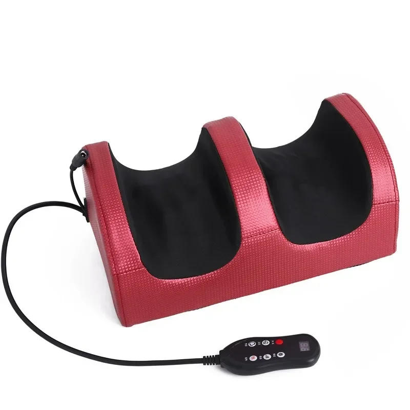 Foot therapy machine Household intelligent kneading leg massager Foot therapy instrument Hot compress sole calf foot massager