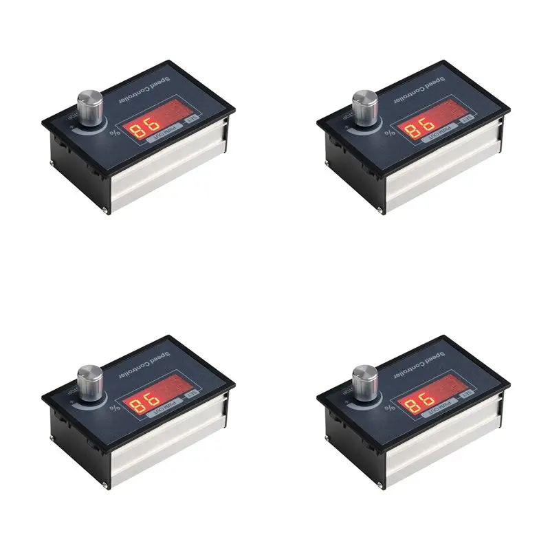 

【PUBLICITY】4X PWM Motor Speed Controller,DC6-60V 30A DC Motor Speed Controller 12V 24V 36V 48V,Stepless Regulator Motor Rotary K