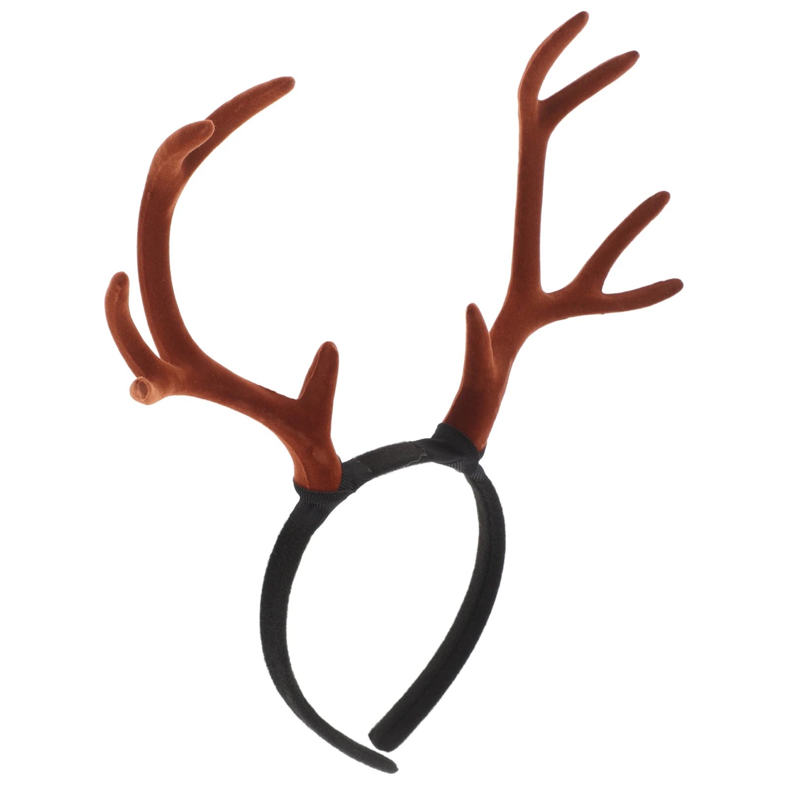 

Simulation Reindeer Reindeer Ears Hair Hoop Headband High Realism Plastic Horn Costume Accessories Christmas Party Hair Tool