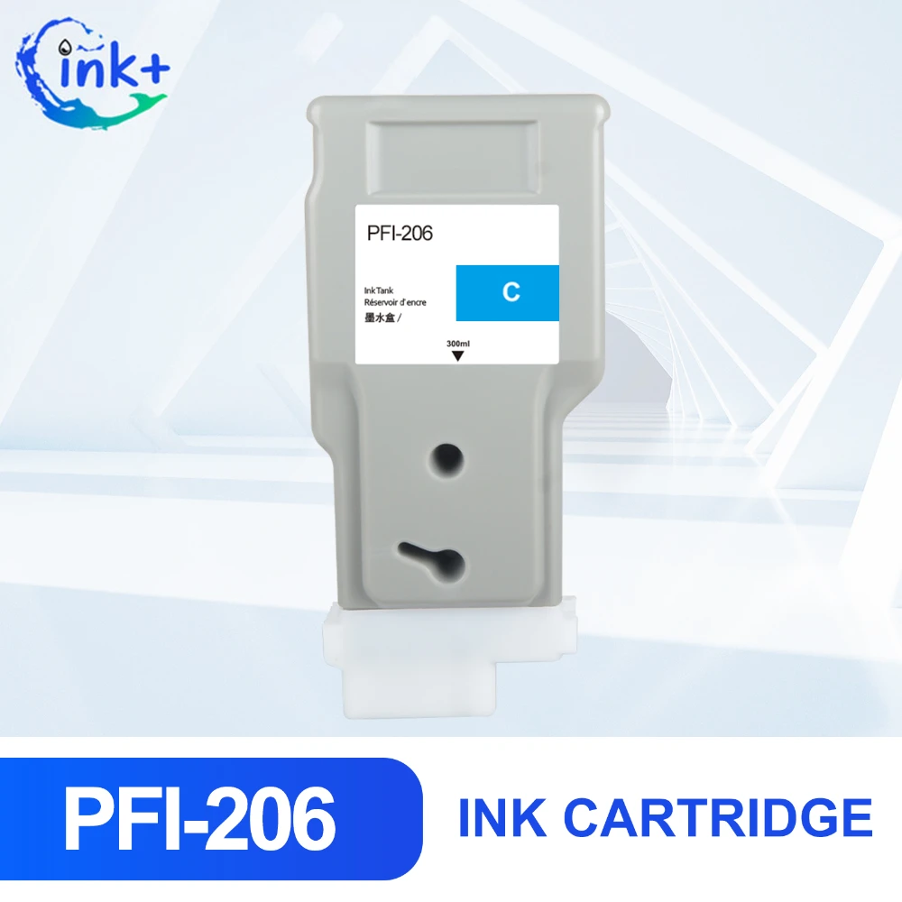 Imagem -02 - Cartucho de Tinta Compatível Cor Premium Tinta Apto para Impressora Canon Ipf6400 Ipf6400s Pfi206 Pfi 206