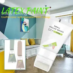 Small Rolling Brush Wall Latex Drying Wall Repair Paste Roller Quick Drying Wall Repair Cream Rolling Brush Household Supplies