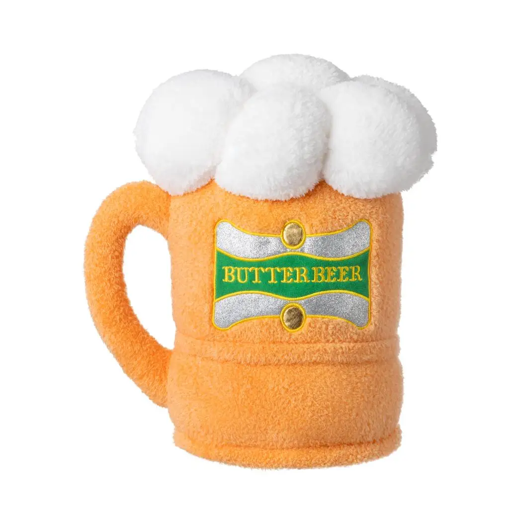 MINISO Magische Boter Bier Knuffel Leuke Cup Pluche Pop Hanger Kussen Rugzak decoratie Kinderverjaardag Kerstcadeau