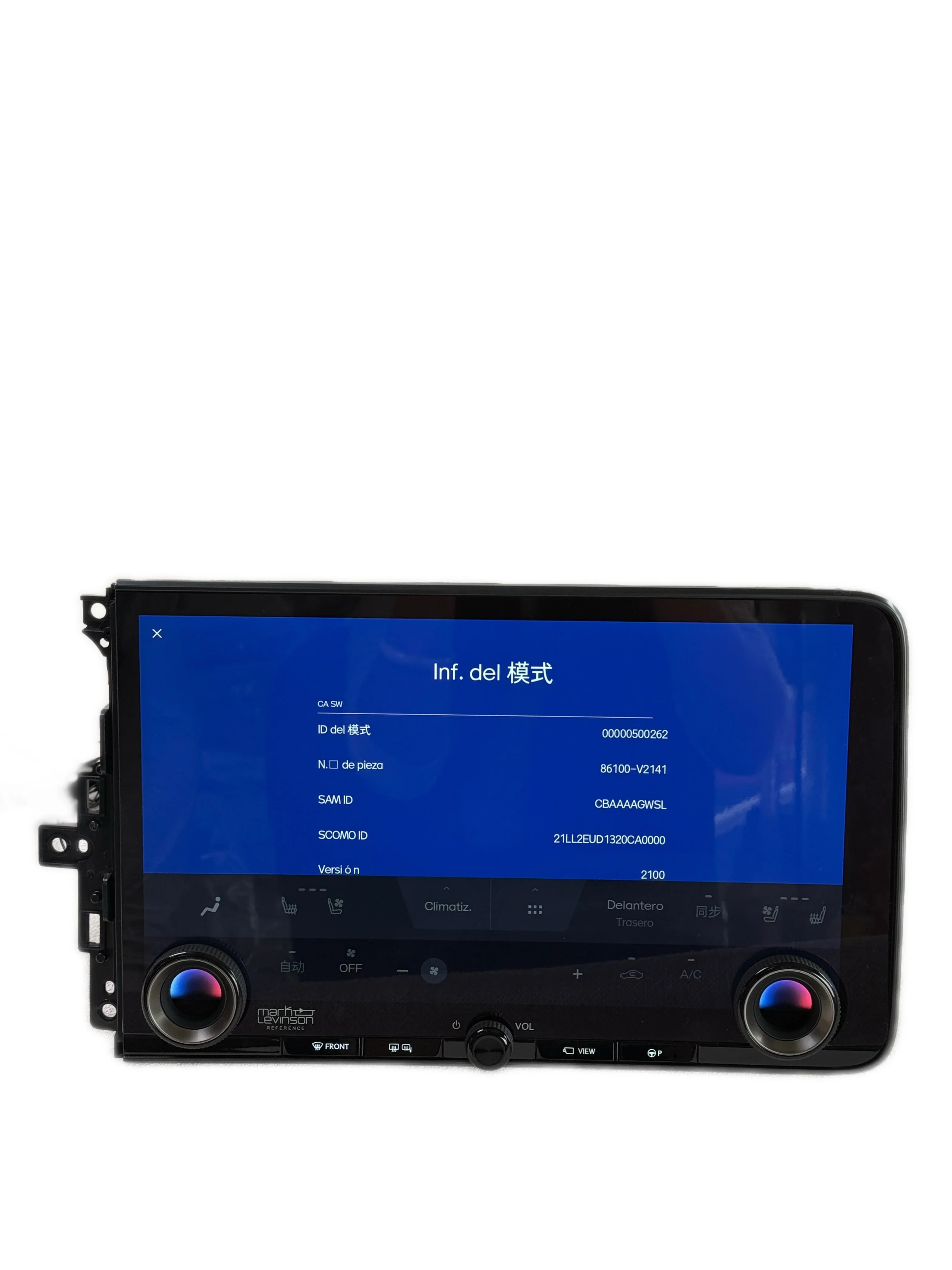 LM350H LM500H Touch Screen Navigation Radio Head Unit TV 4K Resolution for Original Large Screen 86100-V2141 European