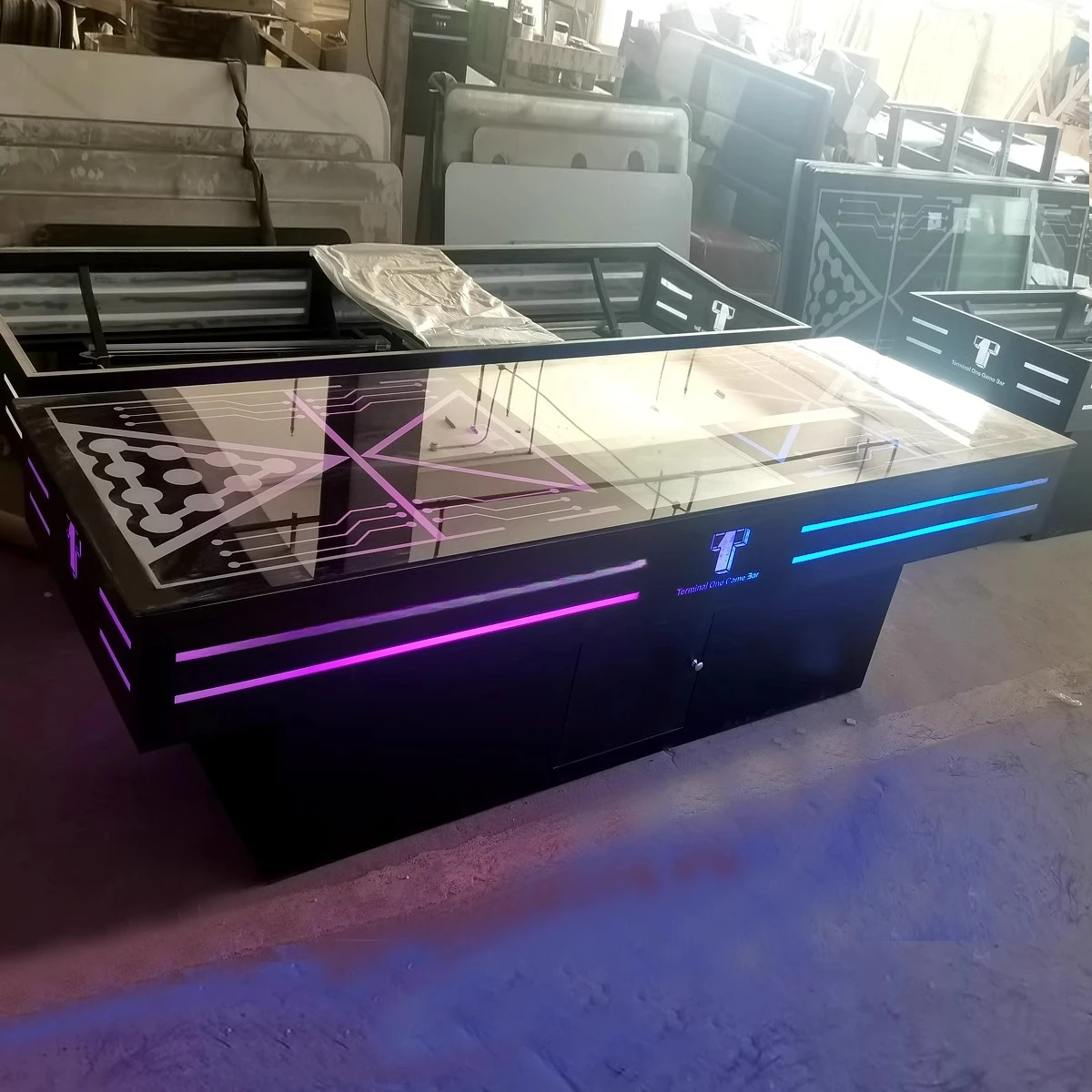 Best-selling bar pitching table ktv coffee table box luminous night drinking entertainment