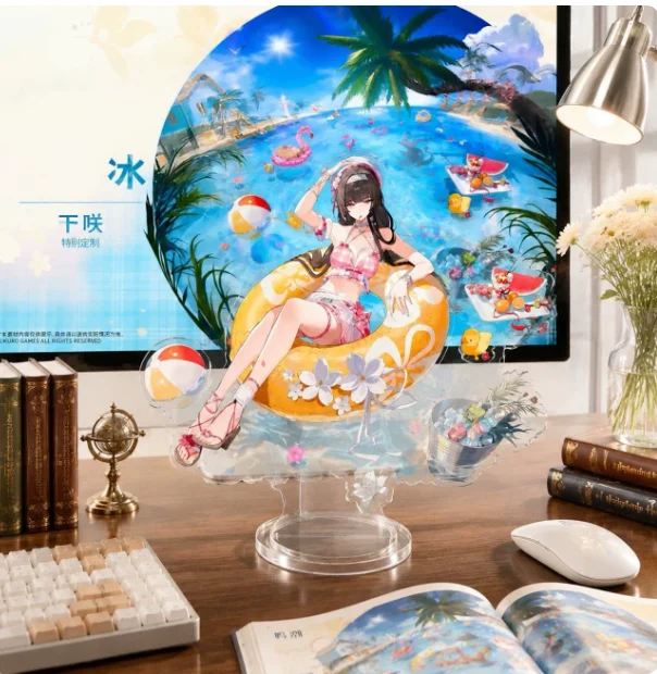 Anime Wuthering Waves CHISA LYNAE Acrylic Double-Sided Stand Figure Model Plate Cosplay Collection Desktop Decor Gifts XYZ